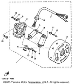 Yamaha parts diagram for 2T4-85568-M1-00 - Ref #10