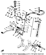 Yamaha parts diagram for 341-83980-30-00 - Ref #43