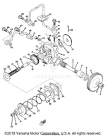 Yamaha parts diagram for 137-13142-00-00 - Ref #25