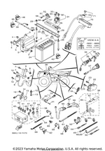 Yamaha parts diagram for 437-83936-11-00 - Ref #54