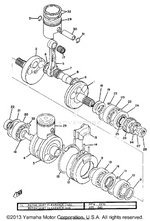 Yamaha parts diagram for 93310-42435-00 - Ref #7