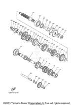 Yamaha parts diagram for 90215-21256-00 - Ref #36
