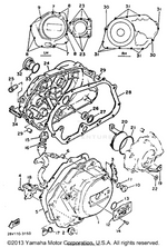 Yamaha parts diagram for 11H-15451-11-00 - Ref #5