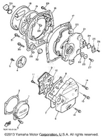 Yamaha parts diagram for 4CR-15451-00-00 - Ref #7