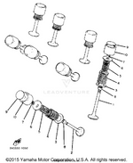 Yamaha parts diagram for 90501-39414-00 - Ref #4