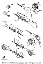 Yamaha parts diagram for 5U5-83340-E0-00 - Ref #13