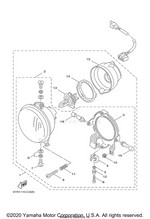Yamaha parts diagram for 5YR-H4320-00-00 - Ref #2