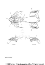 Yamaha parts diagram for BFK-F1572-10-00 - Ref #2