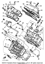 Yamaha parts diagram for 11H-11181-05-00 - Ref #16