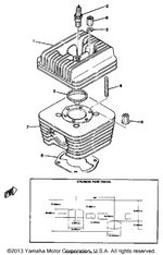 Yamaha parts diagram for 789-11181-00-00 - Ref #3