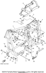 Yamaha parts diagram for 90111-10001-00 - Ref #21