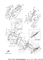 Yamaha parts diagram for 1RC-2137X-00-P0 - Ref #25