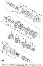 Yamaha parts diagram for 214-17121-60-00 - Ref #8