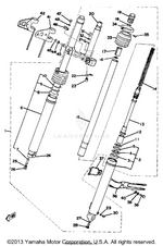 Yamaha parts diagram for 93450-30033-00 - Ref #11