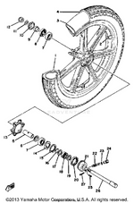 Yamaha parts diagram for 351-25138-00-00 - Ref #22