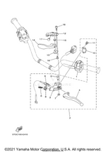 Yamaha parts diagram for 1YW-83980-00-00 - Ref #9