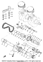 Yamaha parts diagram for 341-11493-00-00 - Ref #11