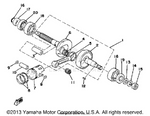 Yamaha parts diagram for 260-11601-02-00 - Ref #8