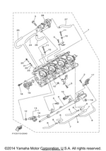 Yamaha parts diagram for 5PW-14396-00-00 - Ref #9
