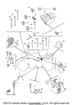 Yamaha parts diagram for 90464-08126-00 - Ref #37