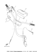 Yamaha parts diagram for 5BE-26282-00-00 - Ref #5