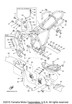 Yamaha parts diagram for 36X-21485-00-00 - Ref #17