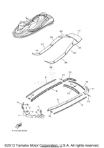 Yamaha parts diagram for F1B-U2519-00-00 - Ref #9