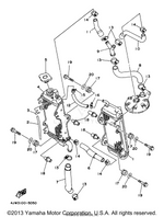 Yamaha parts diagram for 24X-12469-00-00 - Ref #9