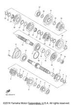 Yamaha parts diagram for 90215-21290-00 - Ref #34
