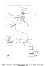 Yamaha parts diagram for 95707-06500-00 - Ref #8