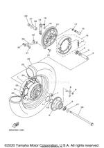 Yamaha parts diagram for 94317-15173-00 - Ref #24