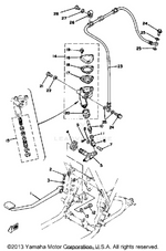 Yamaha parts diagram for 90508-40344-00 - Ref #4