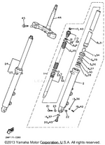 Yamaha parts diagram for 1AE-23145-00-00 - Ref #4
