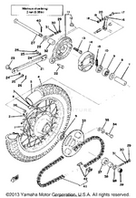 Yamaha parts diagram for 90560-12139-00 - Ref #7