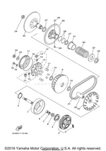 Yamaha parts diagram for 5KM-16626-00-00 - Ref #3