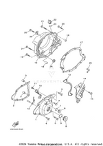 Yamaha parts diagram for 4BE-15462-00-00 - Ref #17