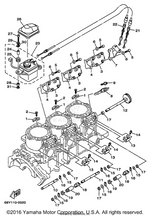 Yamaha parts diagram for 93410-08M12-00 - Ref #16