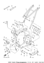 Yamaha parts diagram for 95817-10160-00 - Ref #9