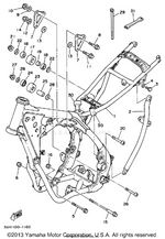 Yamaha parts diagram for 3JD-22178-00-00 - Ref #17