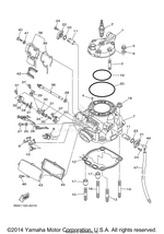 Yamaha parts diagram for 95617-10660-00 - Ref #14