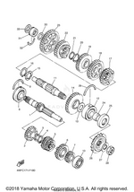 Yamaha parts diagram for 3HE-17460-00-00 - Ref #26