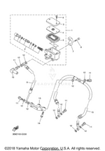 Yamaha parts diagram for 5PB-25873-00-00 - Ref #15
