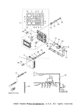 Yamaha parts diagram for 95780-06300-00 - Ref #26