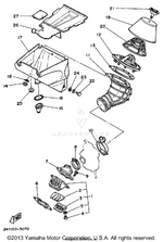 Yamaha parts diagram for 24Y-13621-01-00 - Ref #6