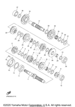 Yamaha parts diagram for 90201-51013-00 - Ref #14