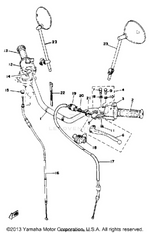 Yamaha parts diagram for 584-26311-10-00 - Ref #16