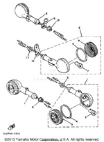 Yamaha parts diagram for 5H0-83310-70-00 - Ref #1