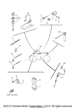 Yamaha parts diagram for 123-83516-21-XX - Ref #19