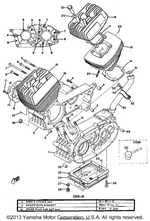 Yamaha parts diagram for 246-11181-00-00 - Ref #17