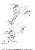 Yamaha parts diagram for 90164-06017-00 - Ref #4